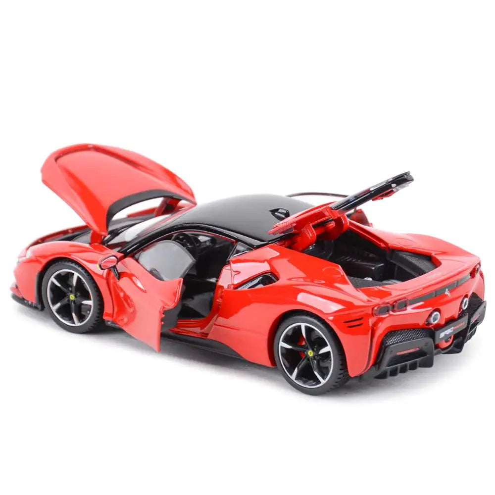 1:24 Ferrari SF90 Stradale Black Die Cast