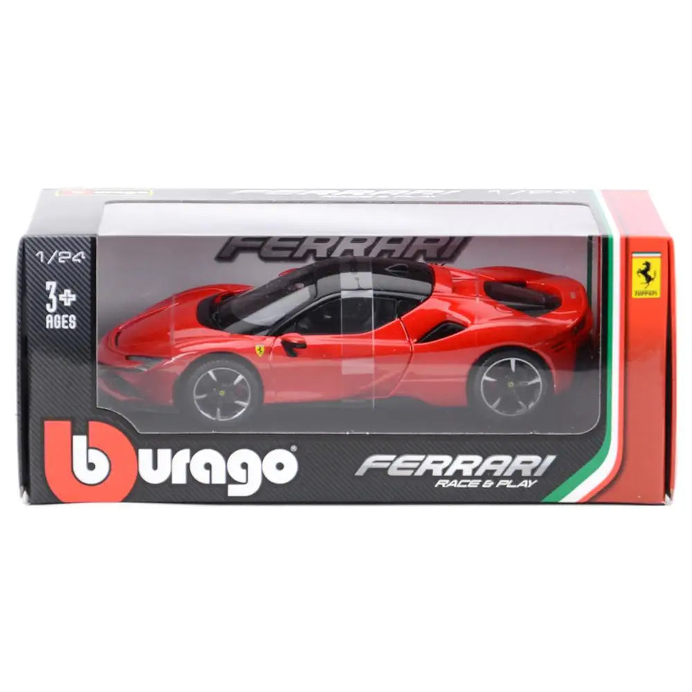 1:24 Ferrari SF90 Stradale Black Die Cast