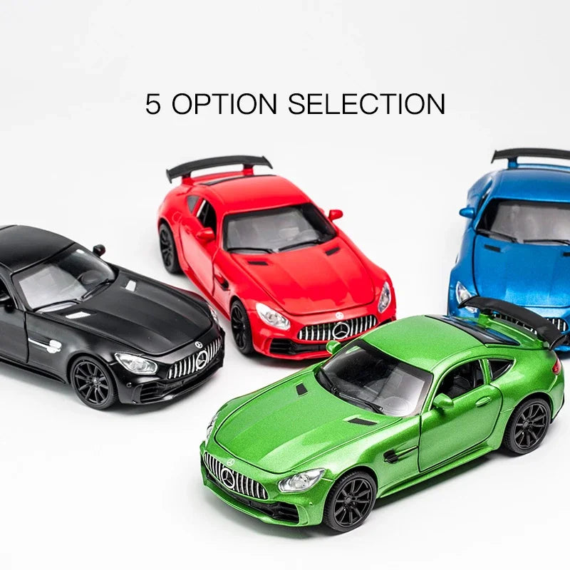 Mercedes BENZ GTR AMG Sports car Diecast Metal Alloy model