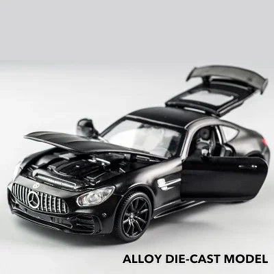 Mercedes BENZ GTR AMG Sports car Diecast Metal Alloy model