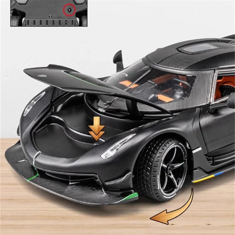 1:24 Jesko Attack Alloy model