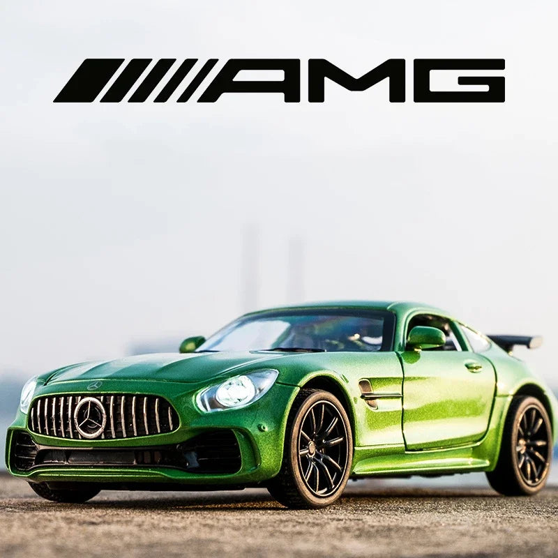 Mercedes BENZ GTR AMG Sports car Diecast Metal Alloy model