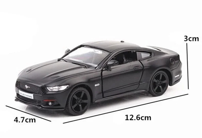 1:36 Ford Mustang GT Alloy Sports Car Model