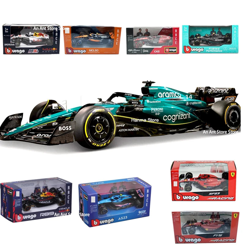 1:43 f1 Alloy Car Die Cast Model Collectibles