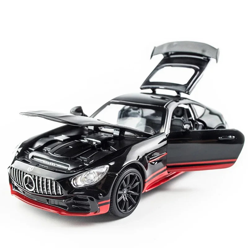 Mercedes BENZ GTR AMG Sports car Diecast Metal Alloy model