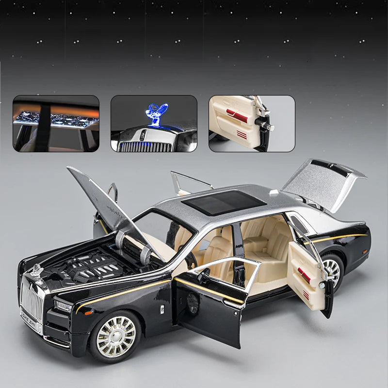 1:24 Rolls Royce Phantom Mansory Alloy Car Diecasts