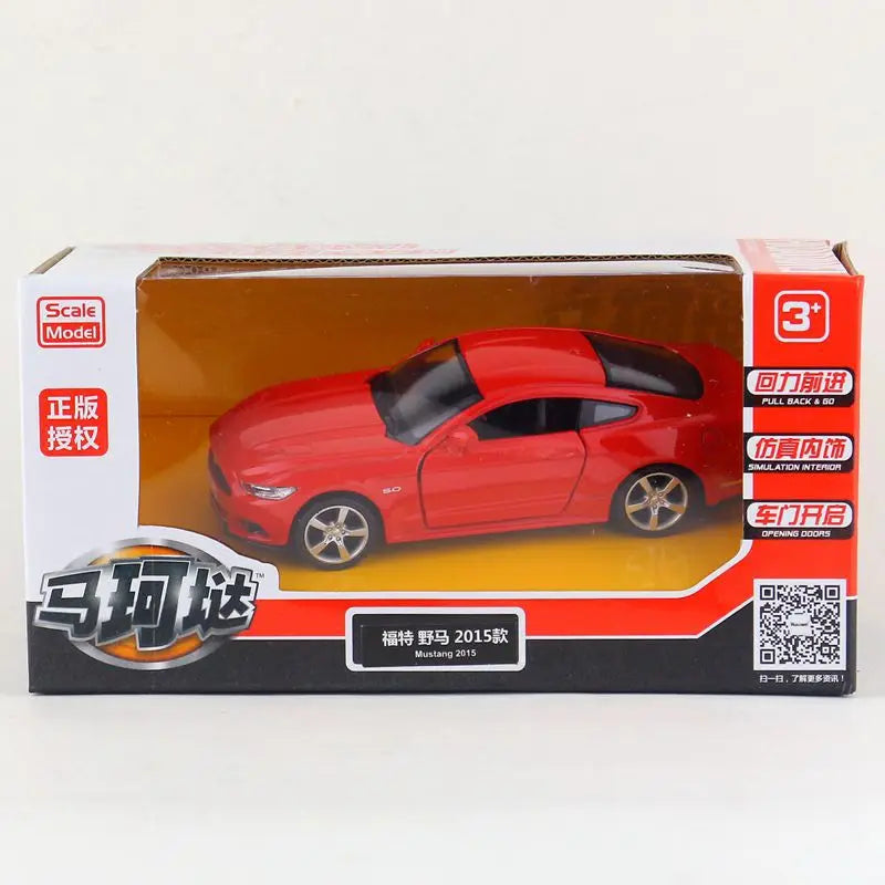 1:36 Ford Mustang GT Alloy Sports Car Model