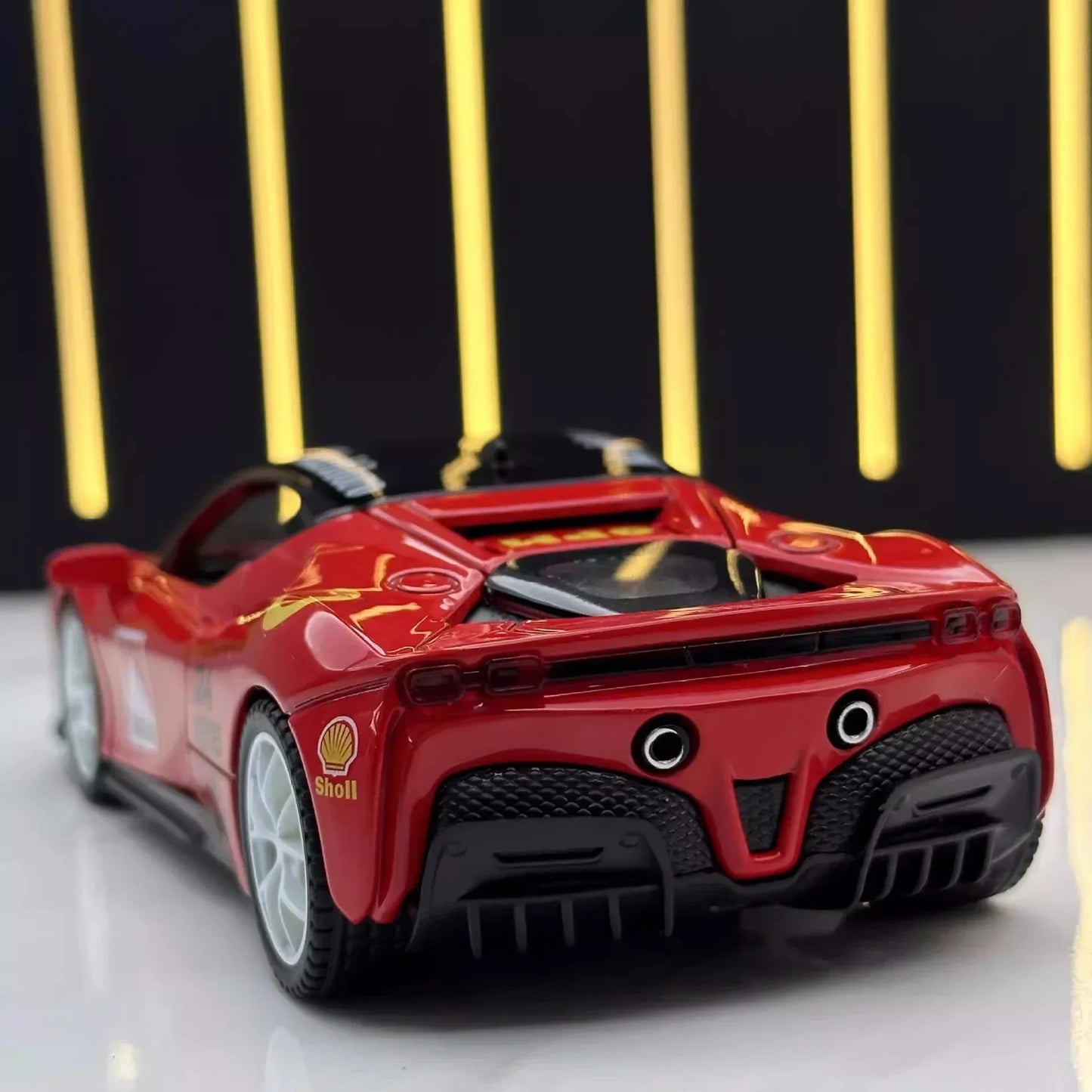 1:32 Ferrari SF90 sports car Diecast Metal