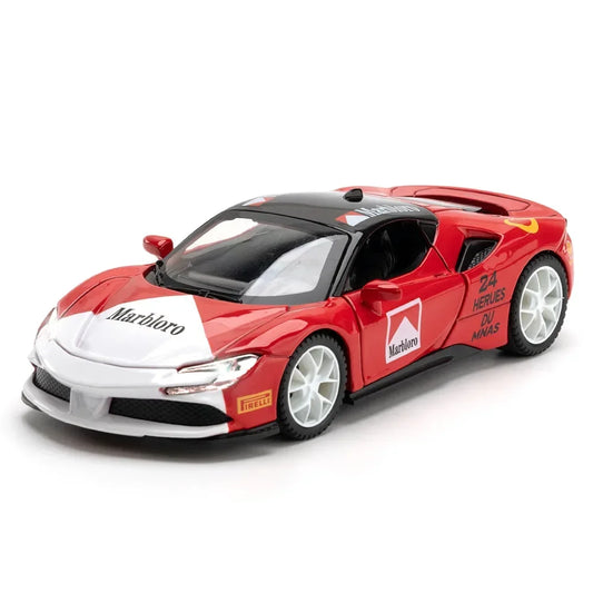 1:32 Ferrari SF90 sports car Diecast Metal