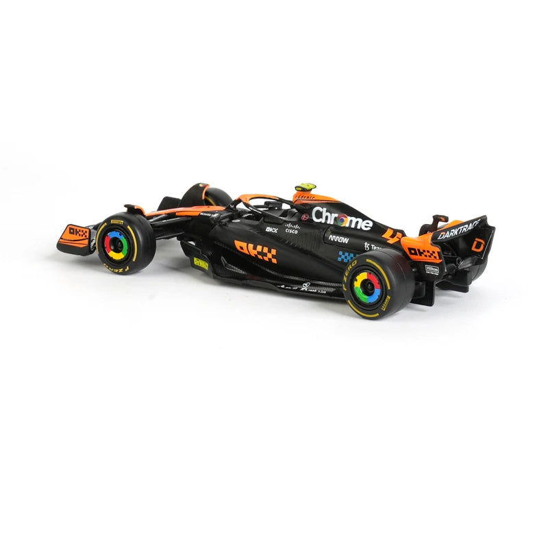 New  Bburago 1:43 2024 F1 Mclaren MCL38 Singapore #4 Norris #81 Piastri Formula Car