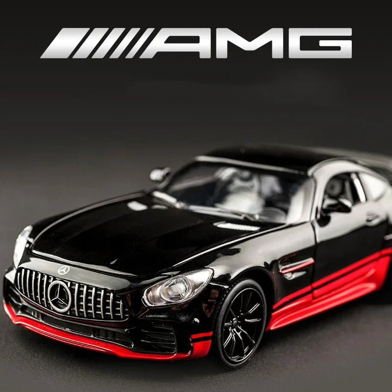 Mercedes BENZ GTR AMG Sports car Diecast Metal Alloy model