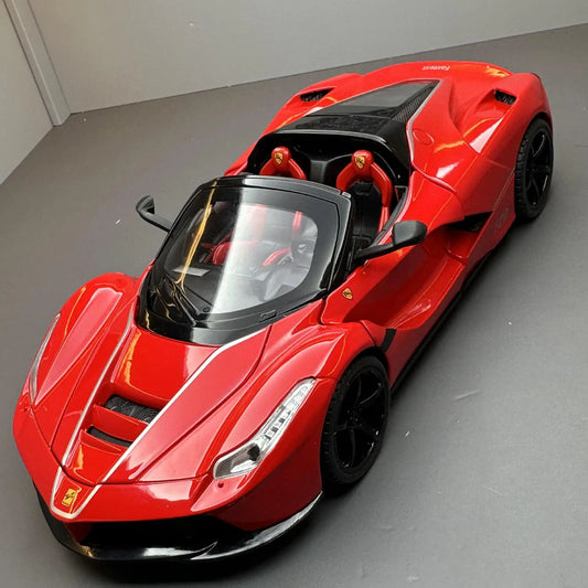 1:22 Ferrari Laferrari convertible Alloy Racing Car Model Diecast