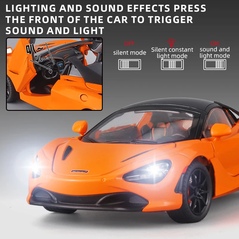 Mclaren 720s 1:24 alloy model