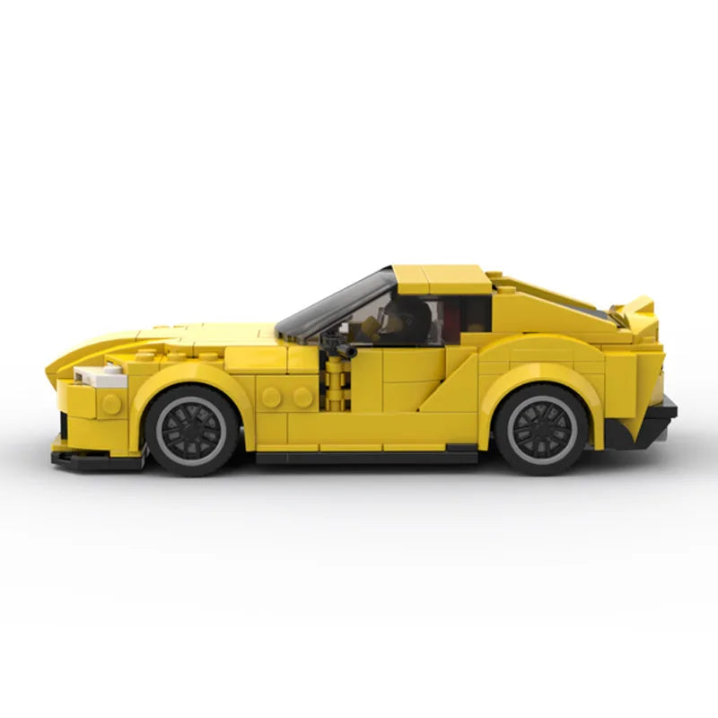 GR Supra yellow