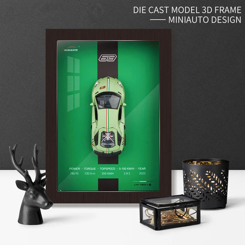 1:32 Frame car Collection Decoration